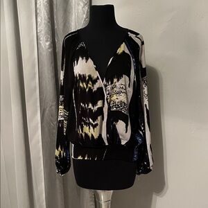 Elegant Women's Multicolor Blouse